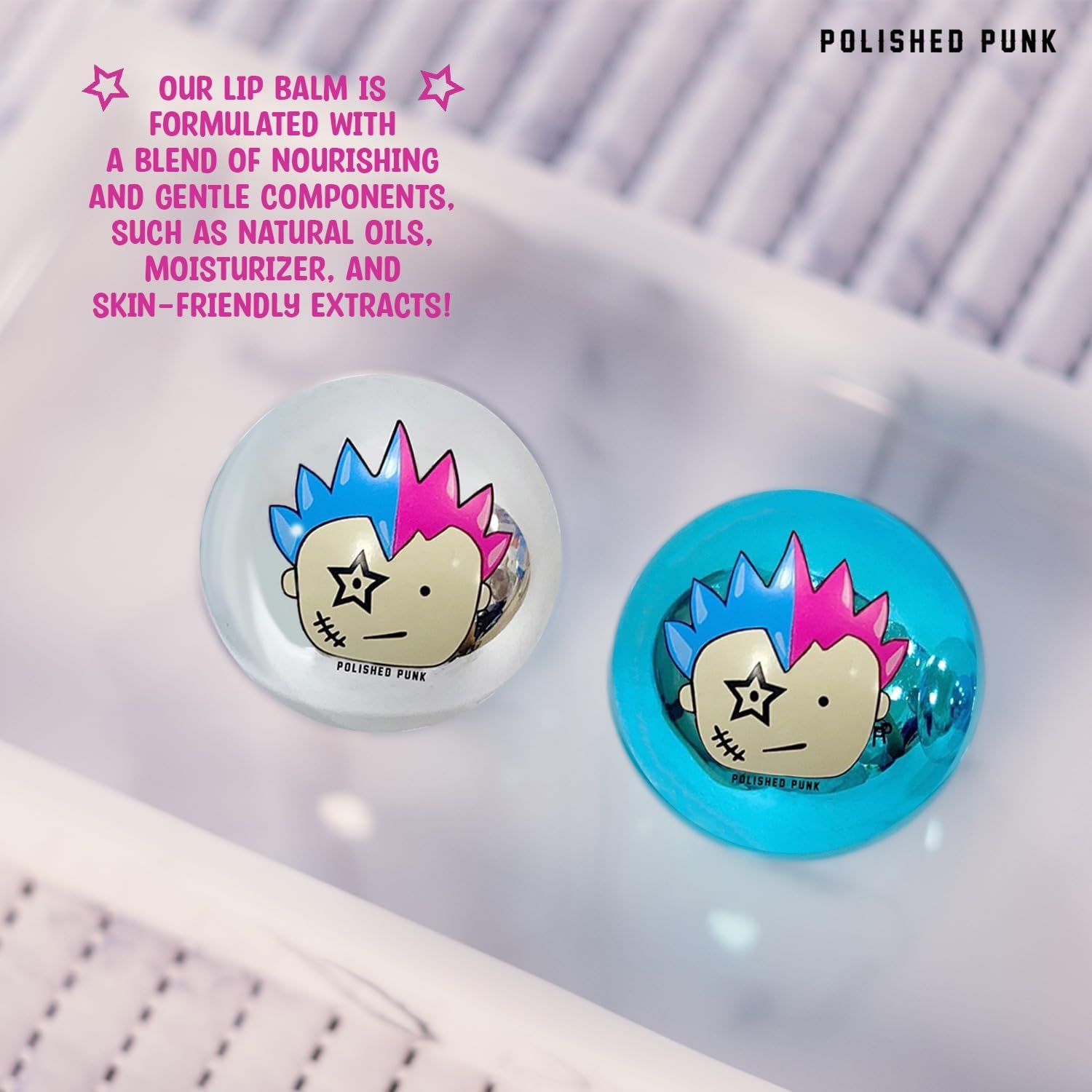 Polished Punk’s Lip Balm (Grape)
