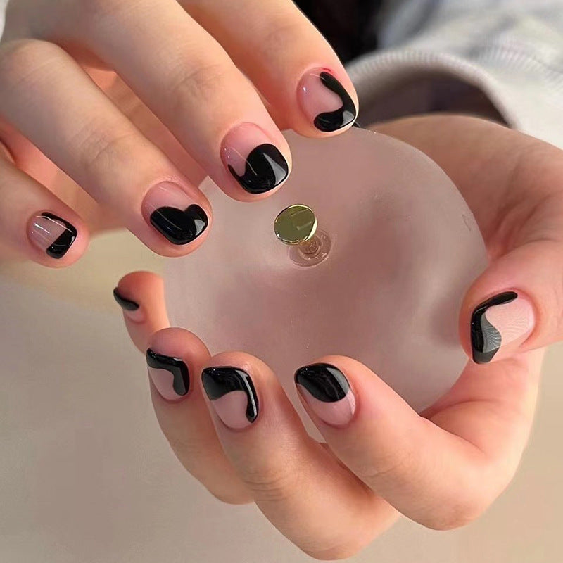 Wearing Manicure Finished Fake Nails